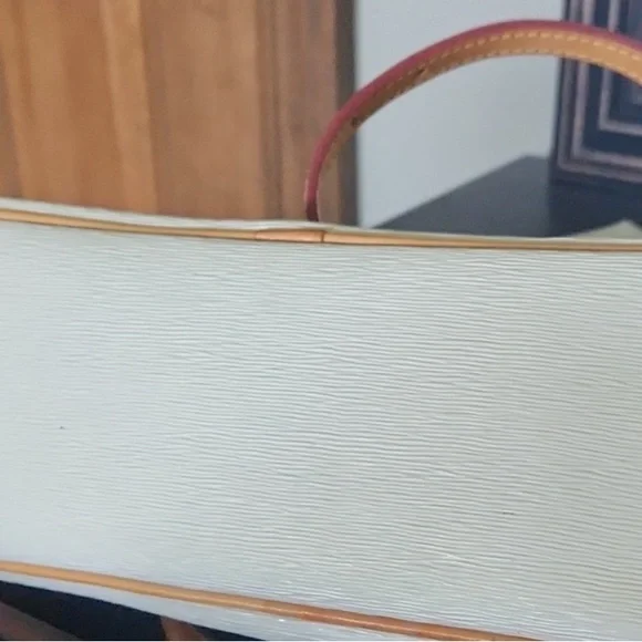 Dooney & Bourke White and Tan Crossbody Bag - Picture 9 of 9